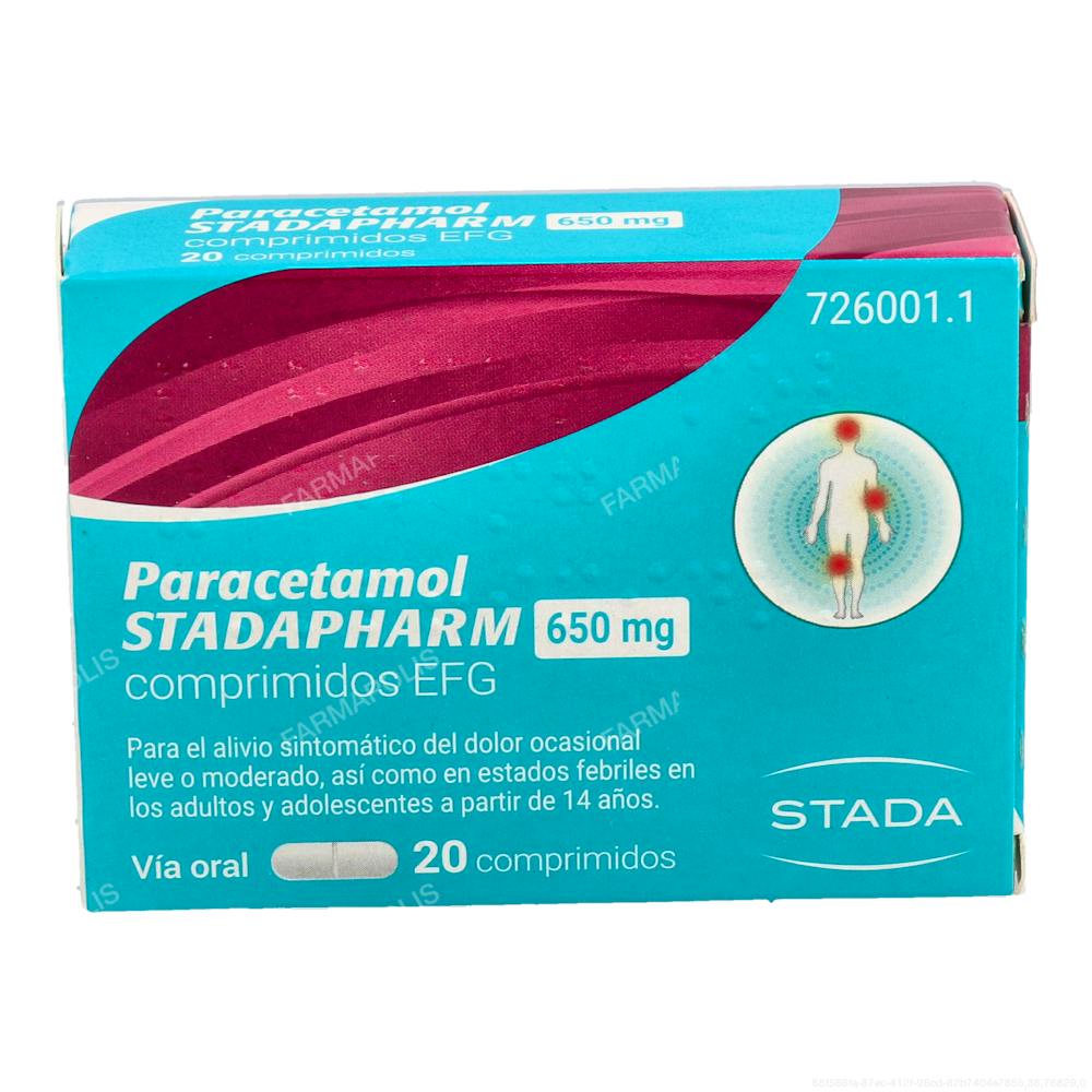 Paracetamol Stadapharm 650mg