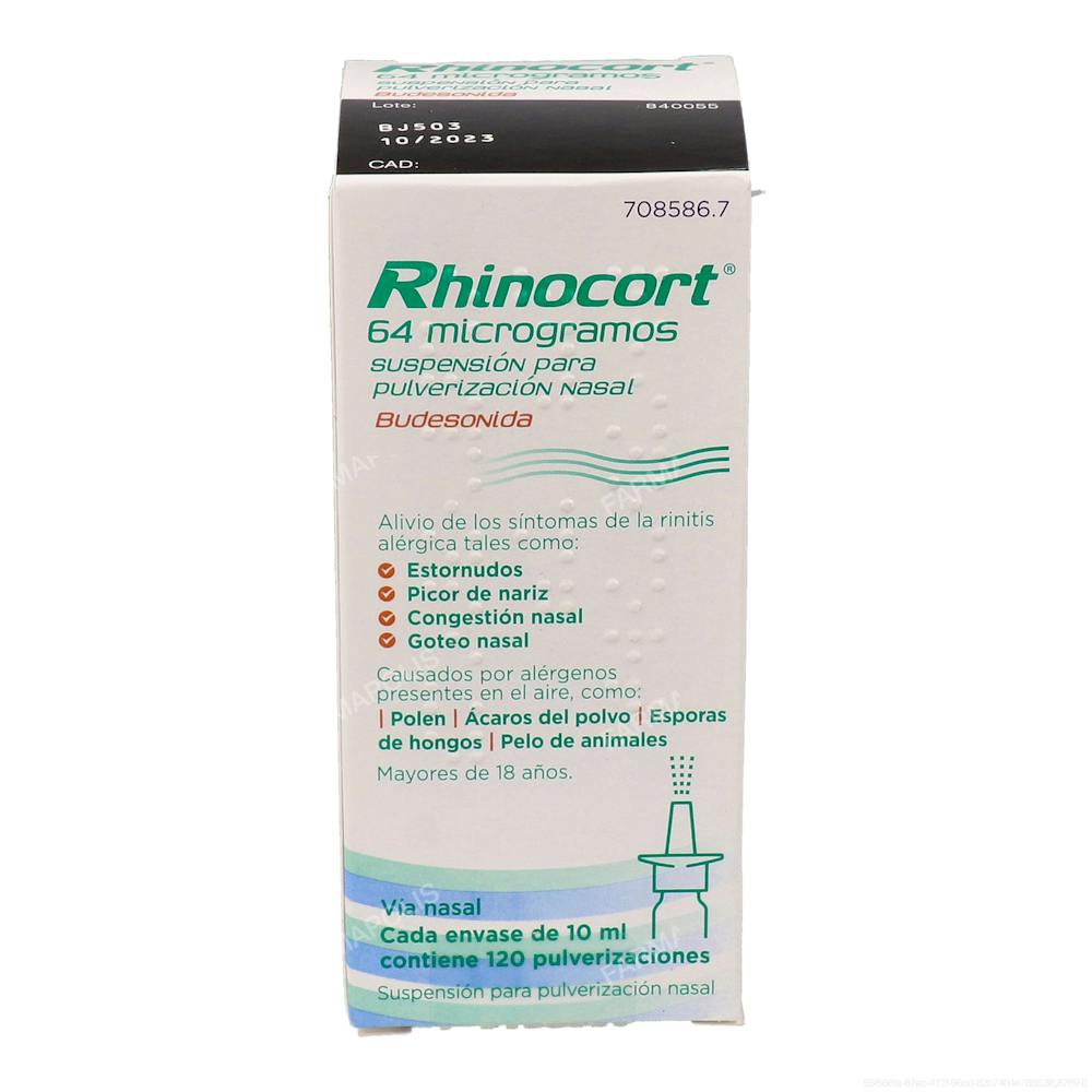 Rhinocort 64mcg pulverizador