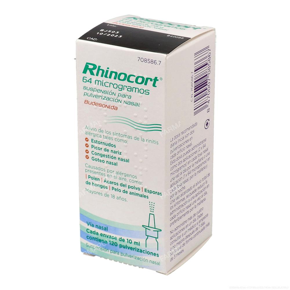 Rhinocort 64mcg pulverizador