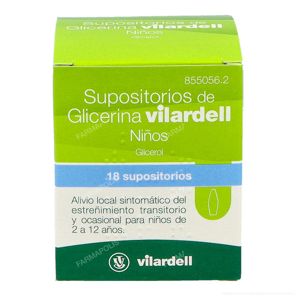 Supositorios glicerina vilardell niños tarro