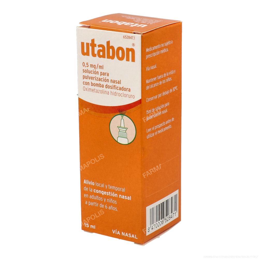 Utabon pulverizador 0,5mg/ml