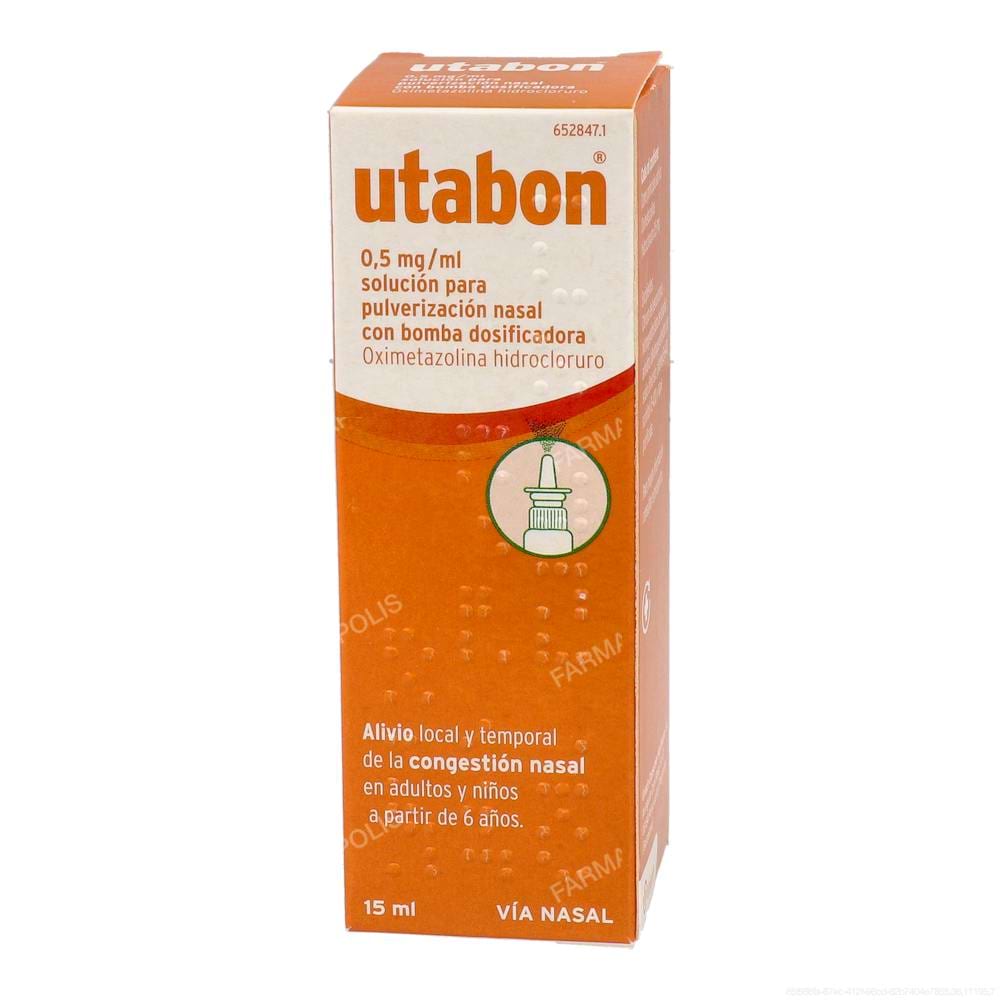 Utabon pulverizador 0,5mg/ml