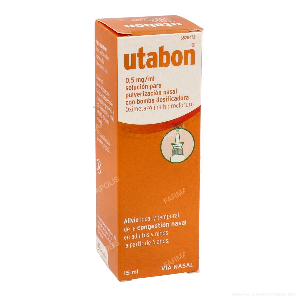 Utabon pulverizador 0,5mg/ml