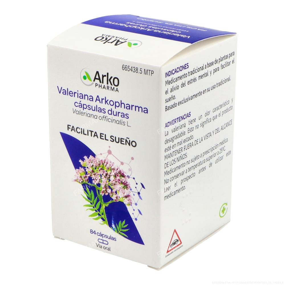 Arkocápsulas valeriana (350 mg)