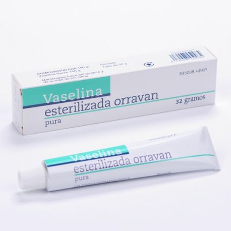 Vaselina esteril orravan
