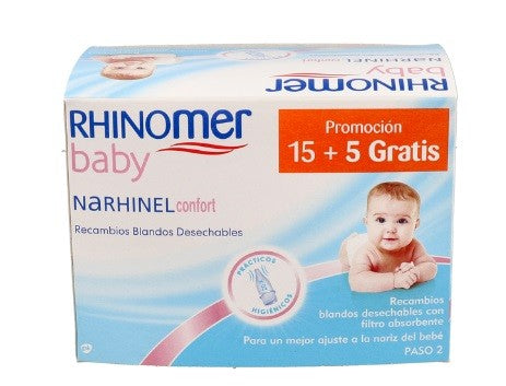 Rhinomer Baby Narhinel Confort Aspirador Nasal Recambios