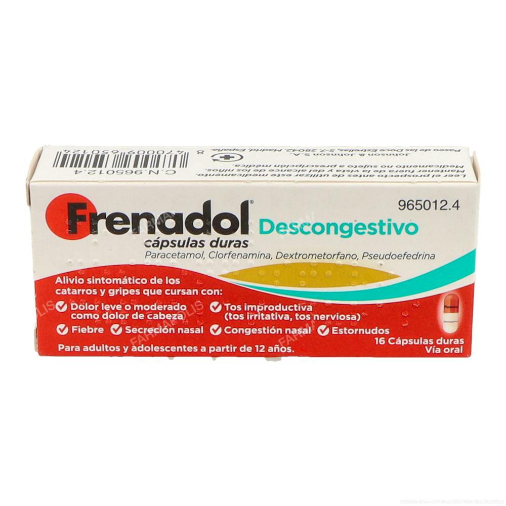 Frenadol descongestivo