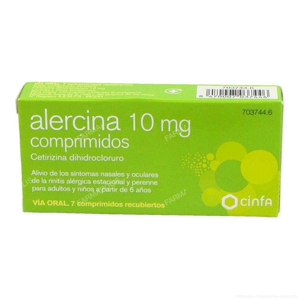 Alercina 10 mg