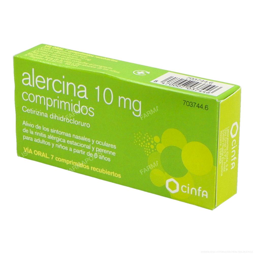 Alercina 10 mg
