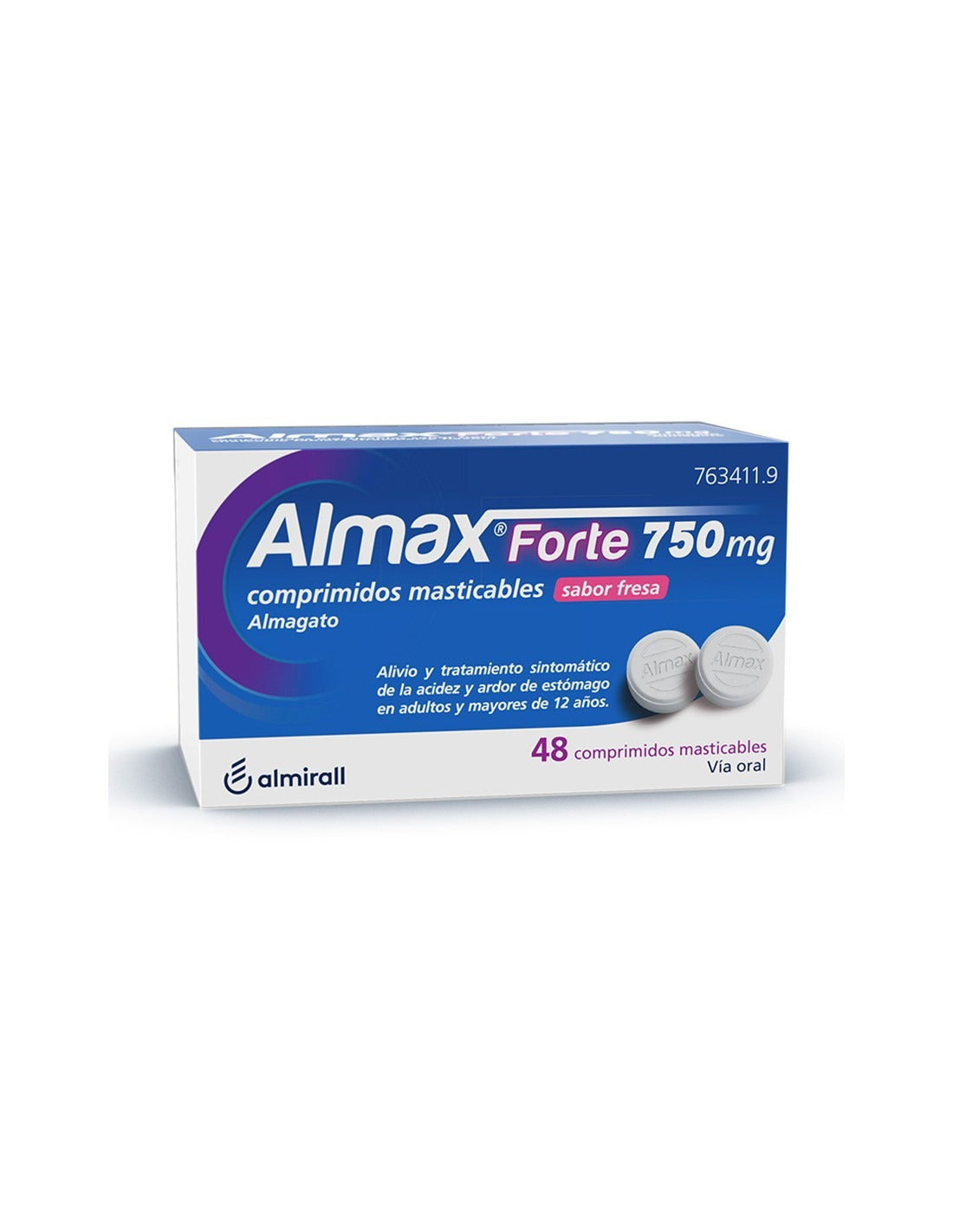 Almax forte 750 mg