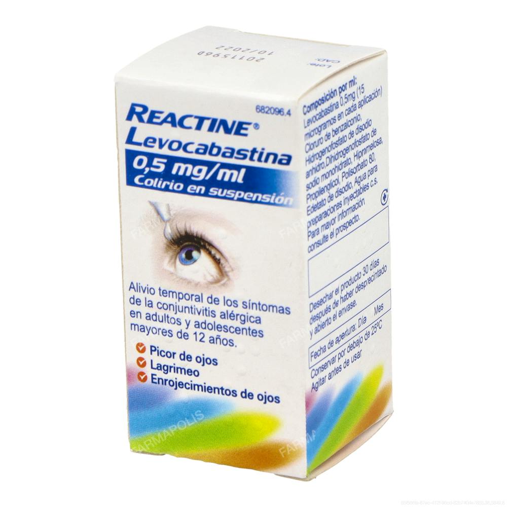 Reactine levocabastina 0.05%