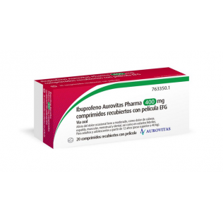 Ibuprofeno aurovitas 400mg