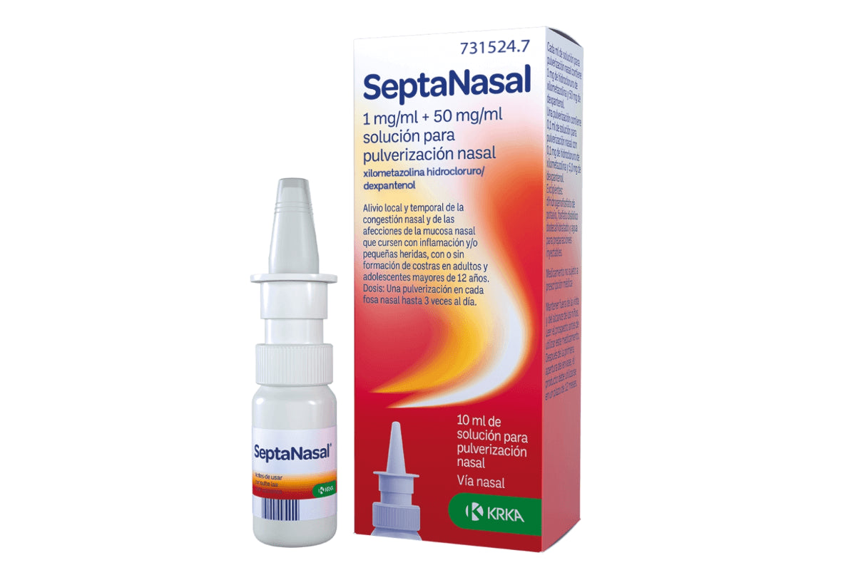 Septanasal 1mg/ml + 50mg/ml