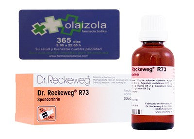 Dr. Reckeweg R73 - Spondarthrin