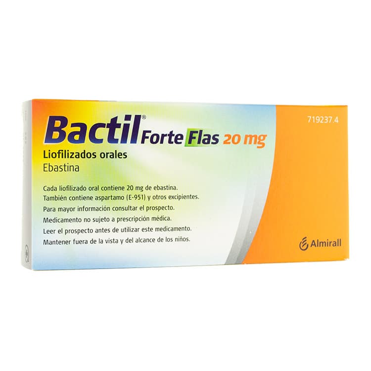 Bactil forte flas 20 mg
