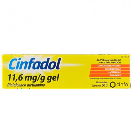 Cinfadol 11,6 mg/g
