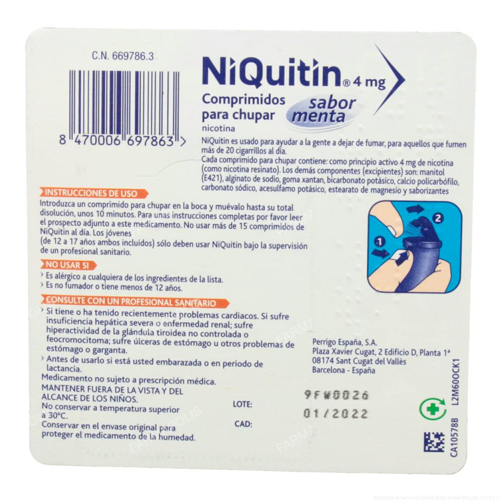 Niquitin 4mg