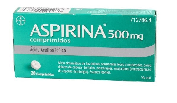 Aspirina 500 mg