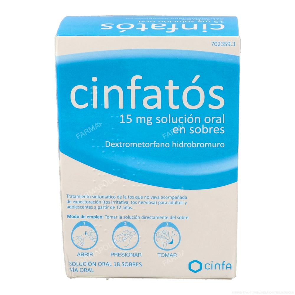 Cinfatos solución oral 15mg