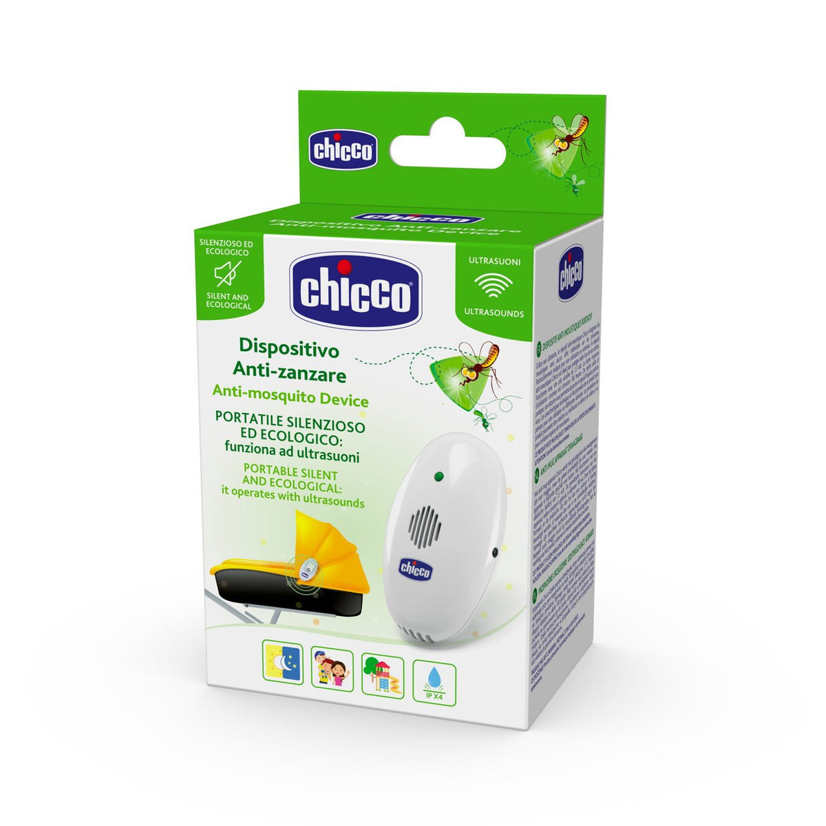 Dispositivo anti mosquitos portatil Chicco