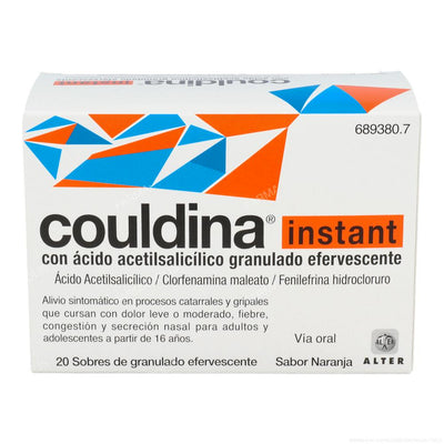 Couldina instant con Ácido Acetilsalicílico