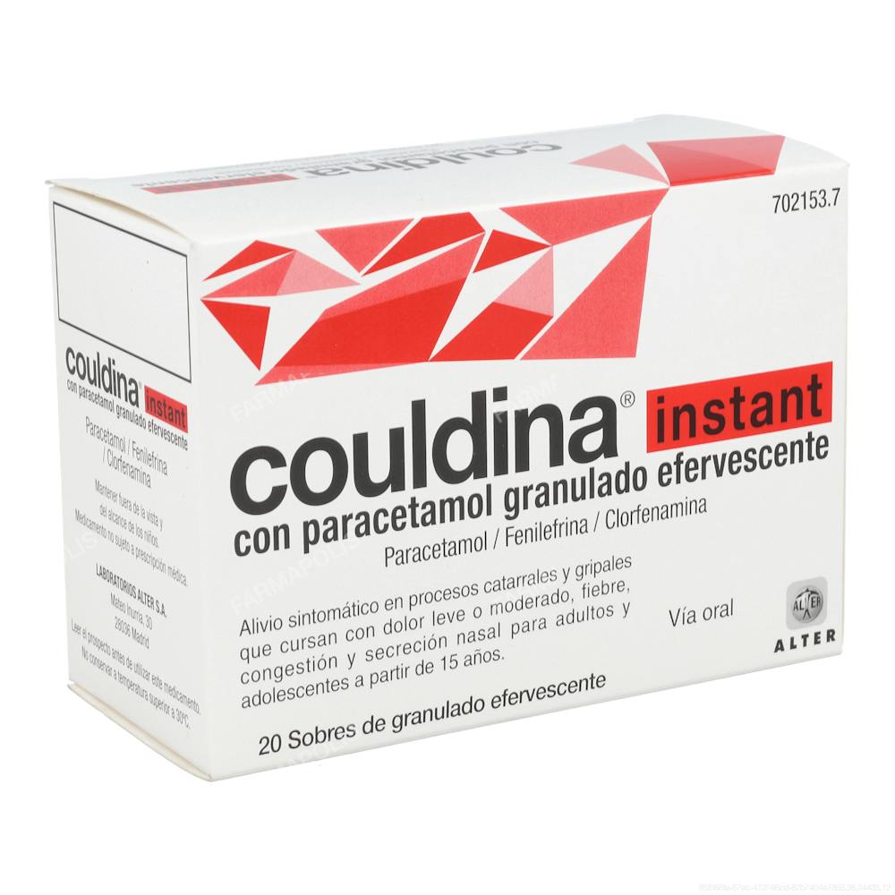 Couldina instant con paracetamol