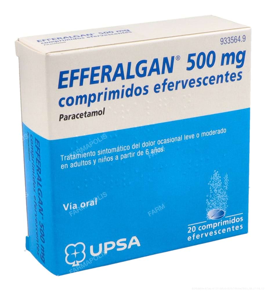 Efferaldol 500 mg (Efferalgan)