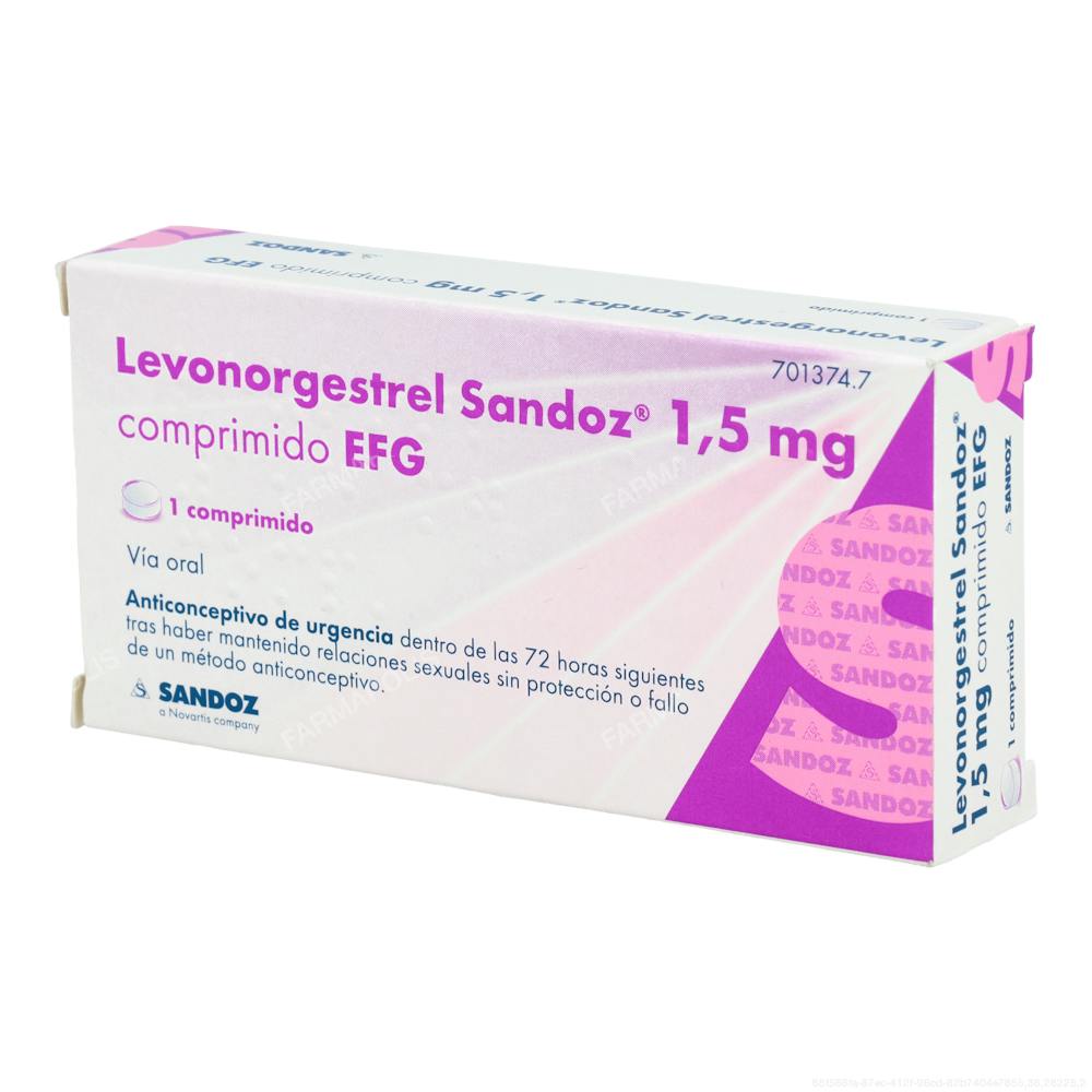 Levonorgestrel Sandoz 1,5mg