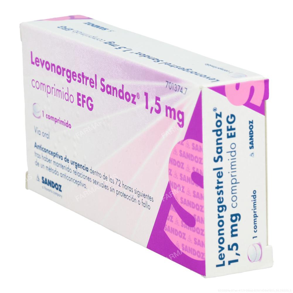 Levonorgestrel Sandoz 1,5mg
