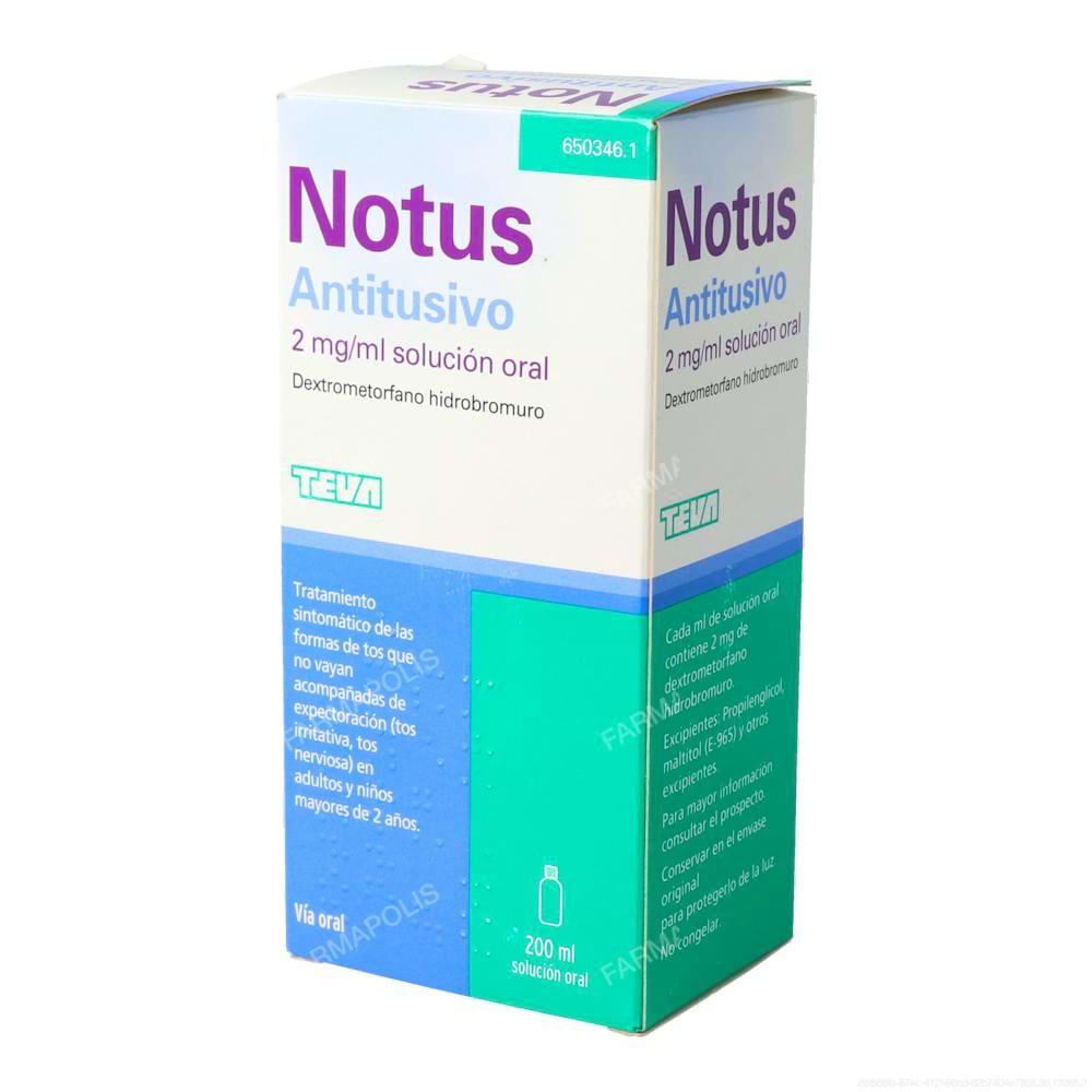Notus antitusivo 2 mg/ml