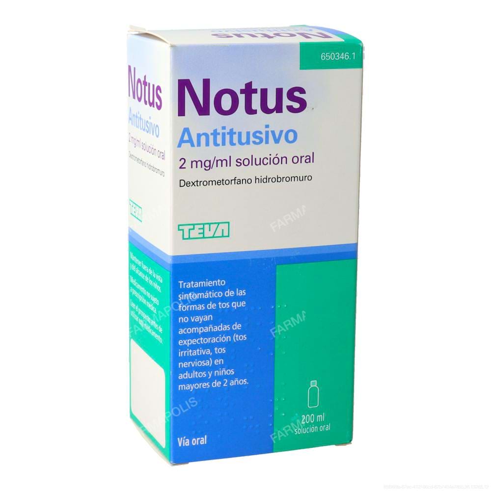 Notus antitusivo 2 mg/ml
