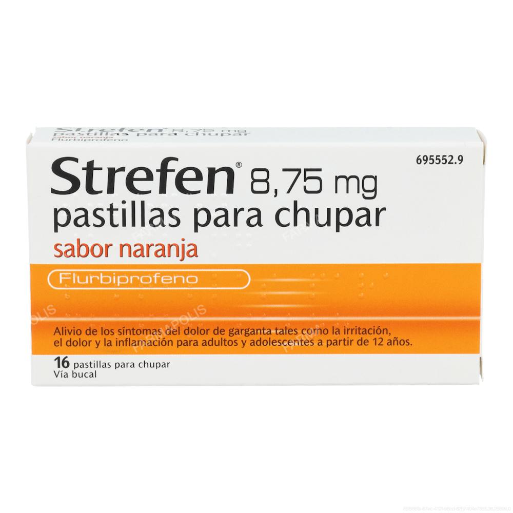 Strefen 8.75mg naranja