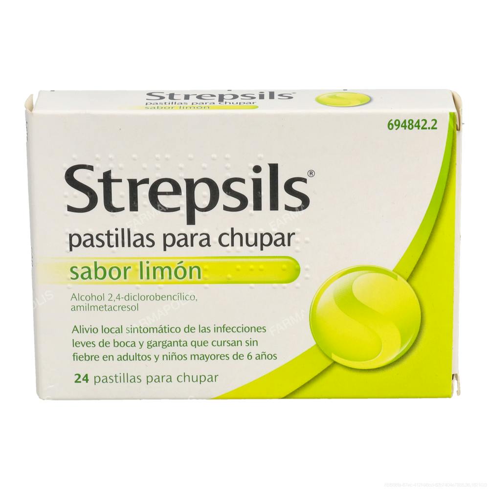 Strepsils sabor limón