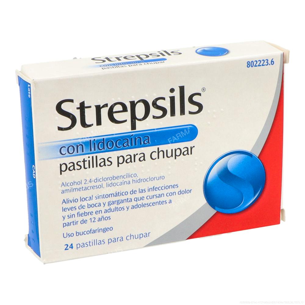 Strepsils lidocaína