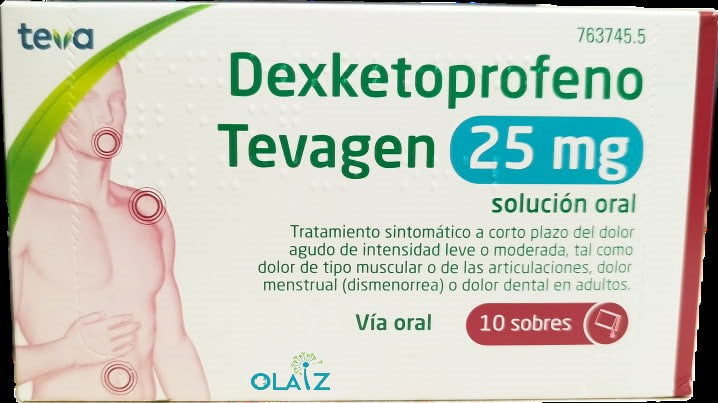 Dexketoprofeno Tevagen 25mg