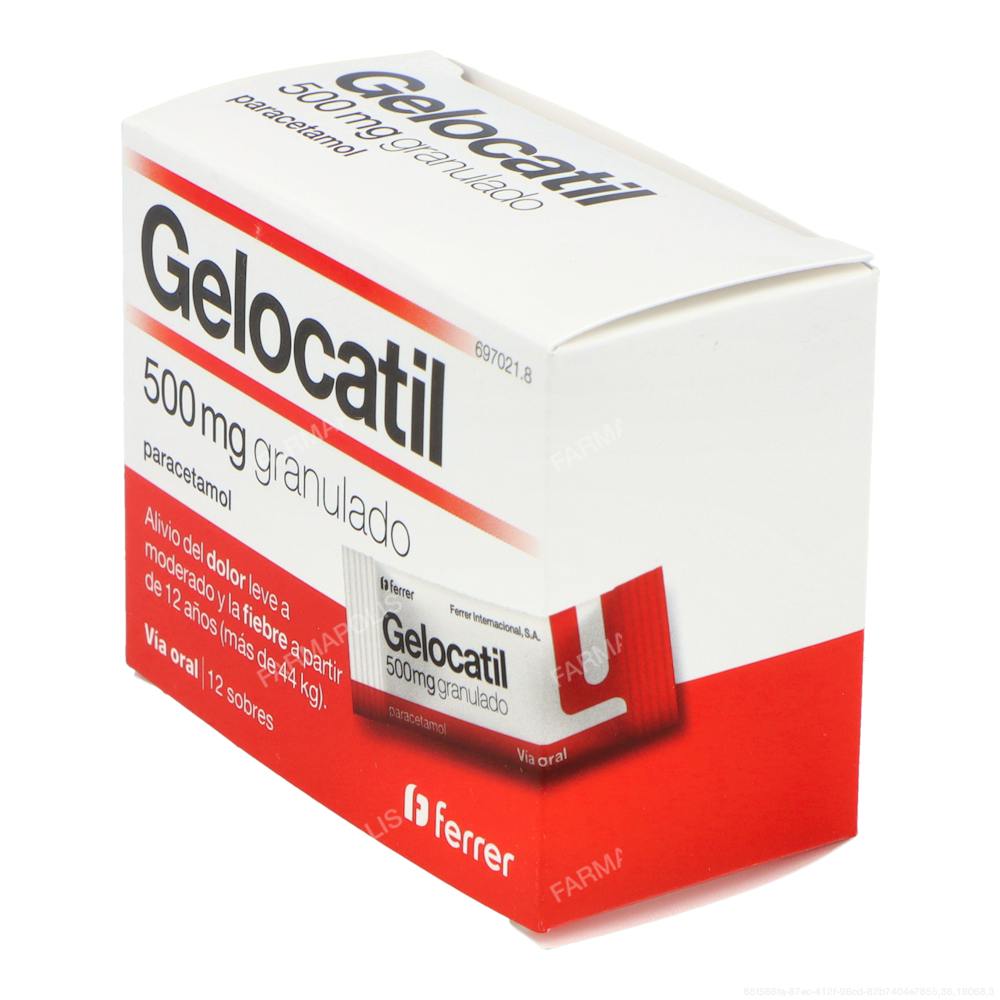 Gelocatil 500 mg