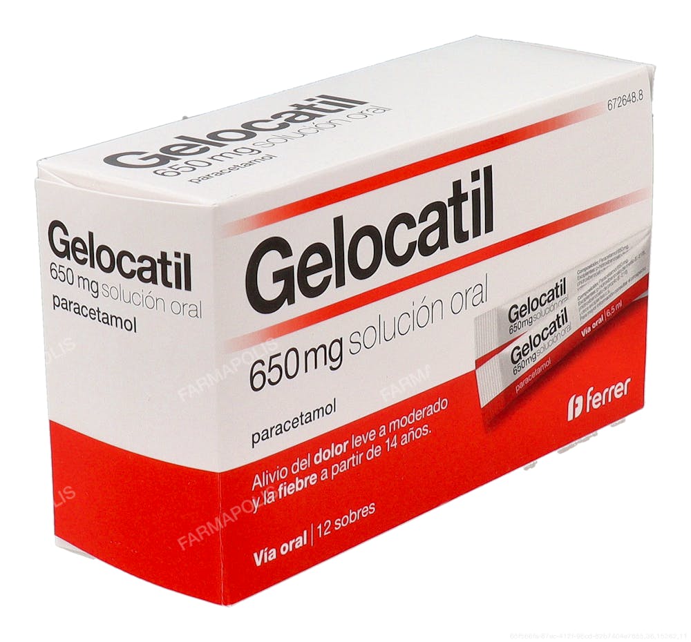 Gelocatil 650 mg