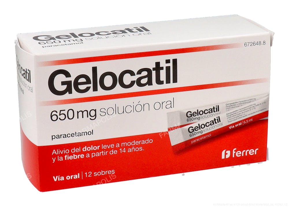 Gelocatil 650 mg