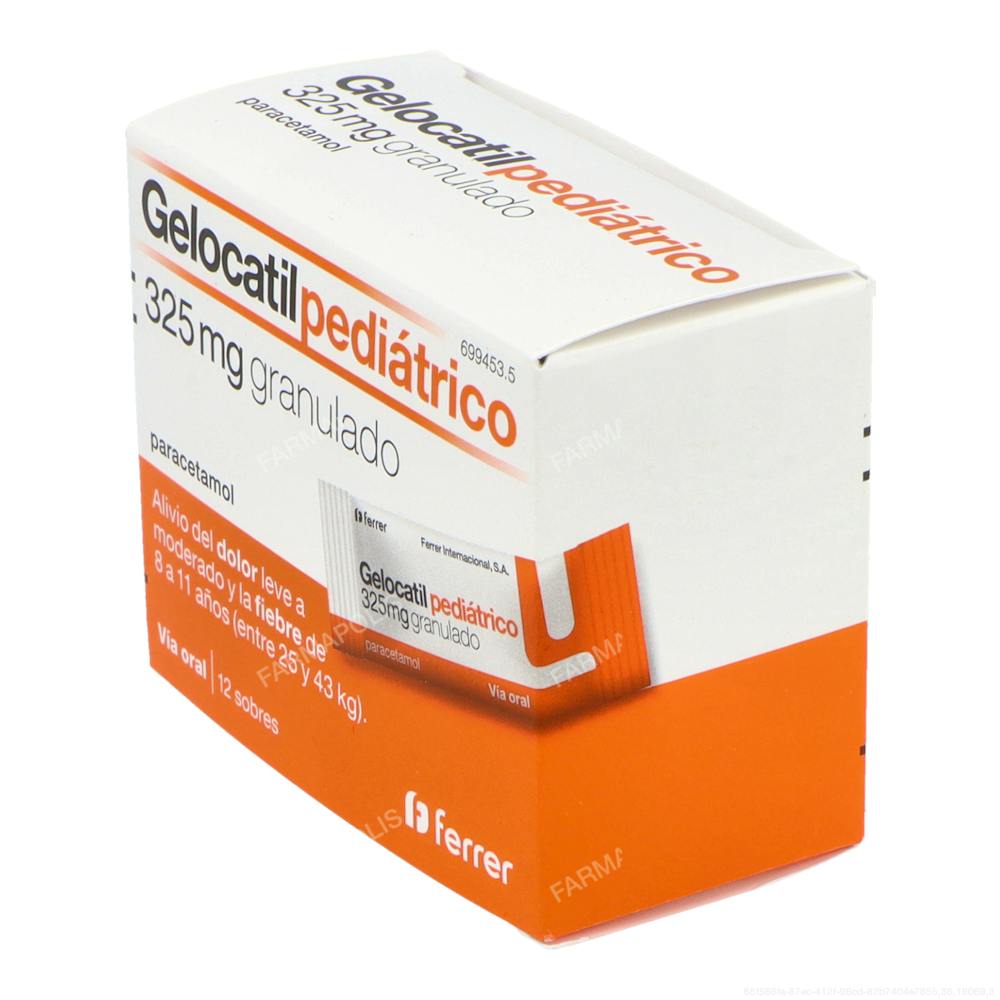 Gelocatil Pediátrico 325 mg