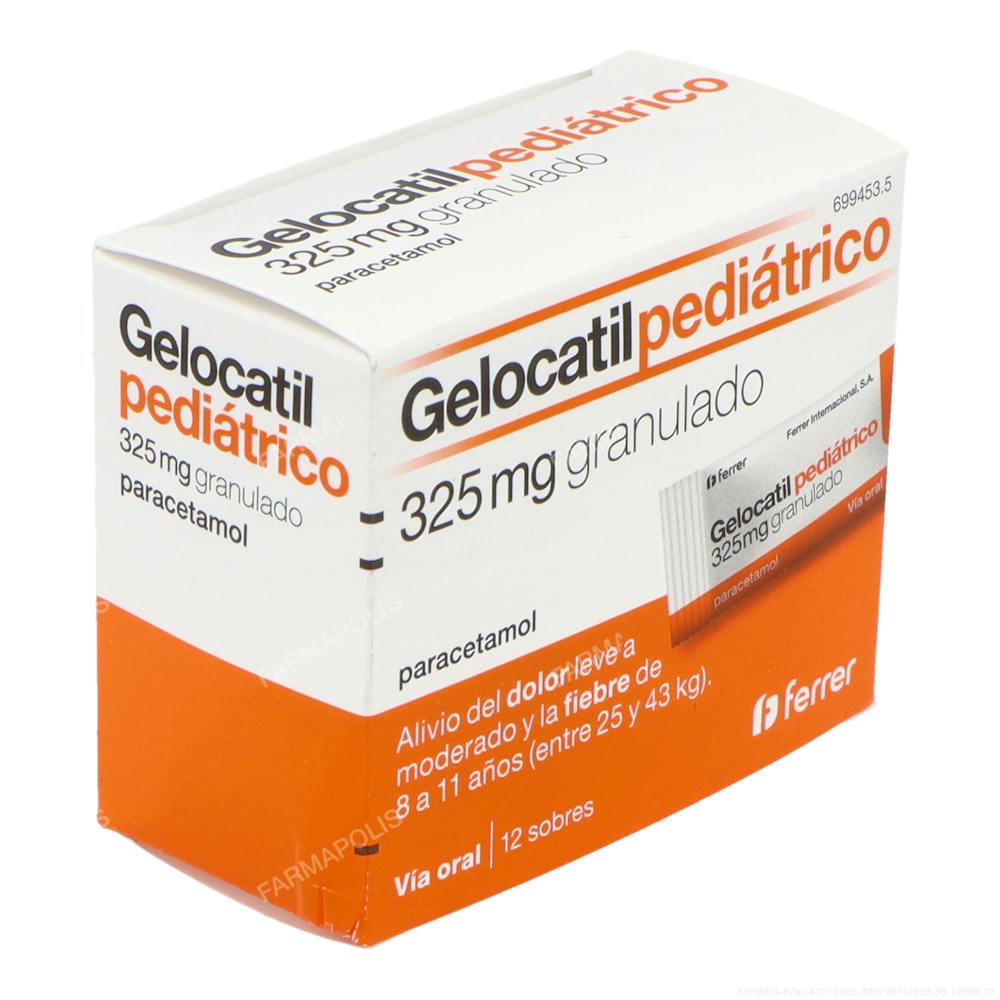 Gelocatil Pediátrico 325 mg