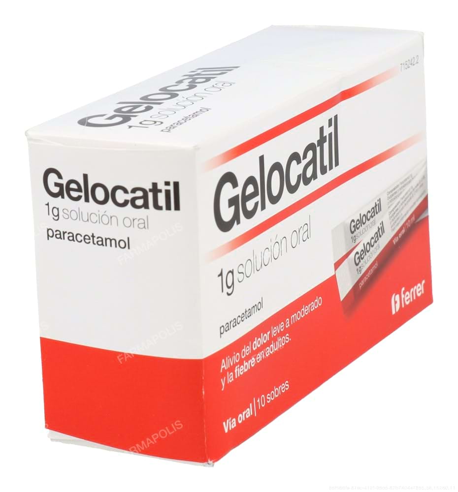 Gelocatil 1g