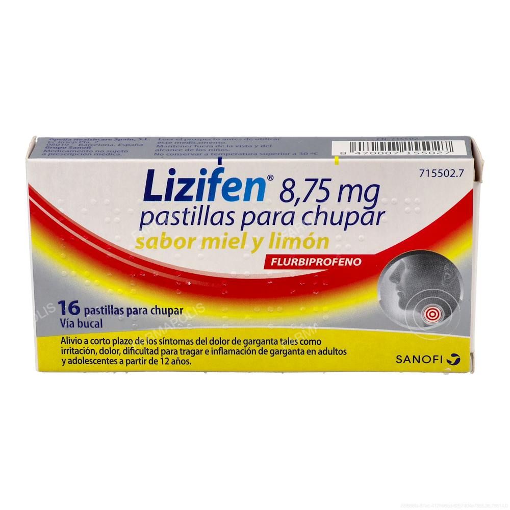 Lizifen limón 8,75 mg