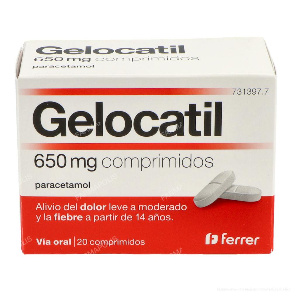 Gelocatil 650 mg