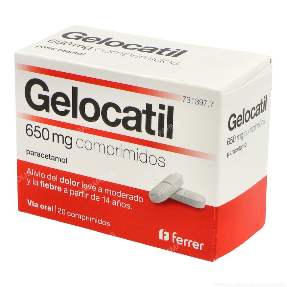 Gelocatil 650 mg