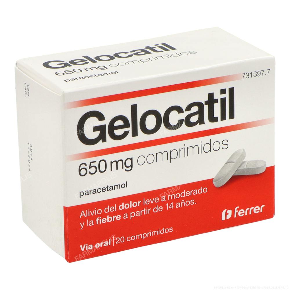 Gelocatil 650 mg