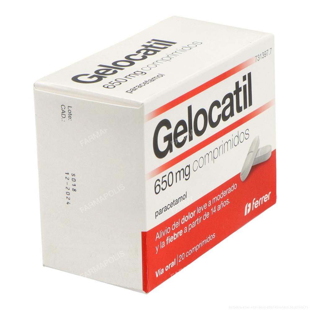 Gelocatil 650 mg