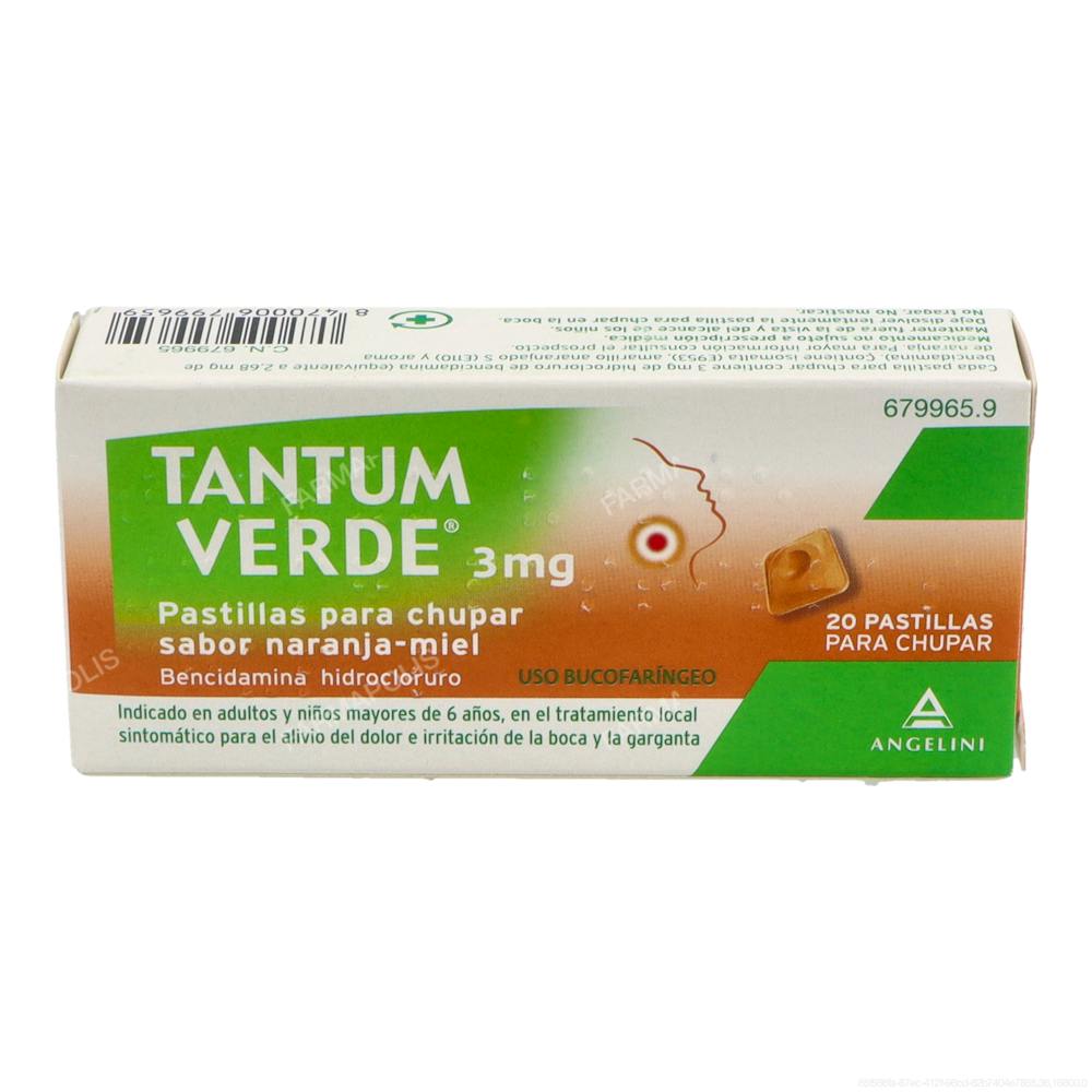Tantum verde Naranja-Miel