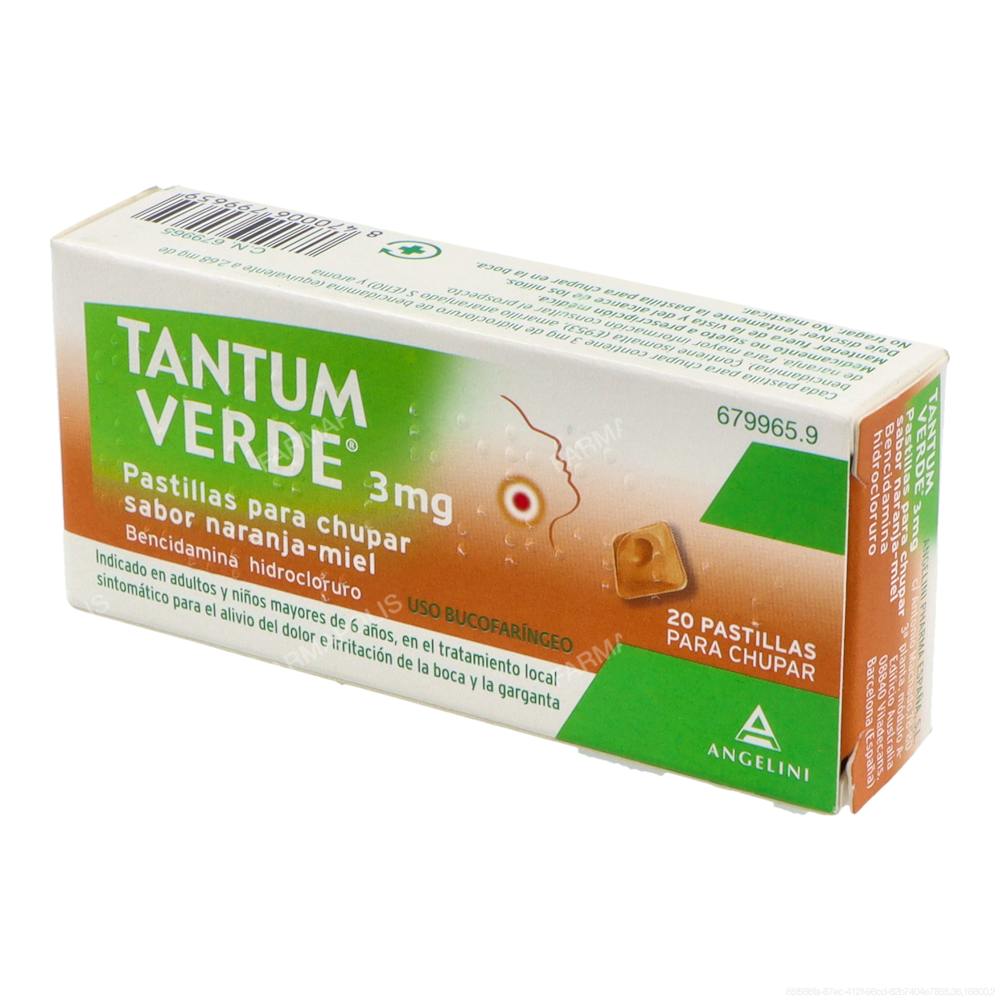 Tantum verde Naranja-Miel