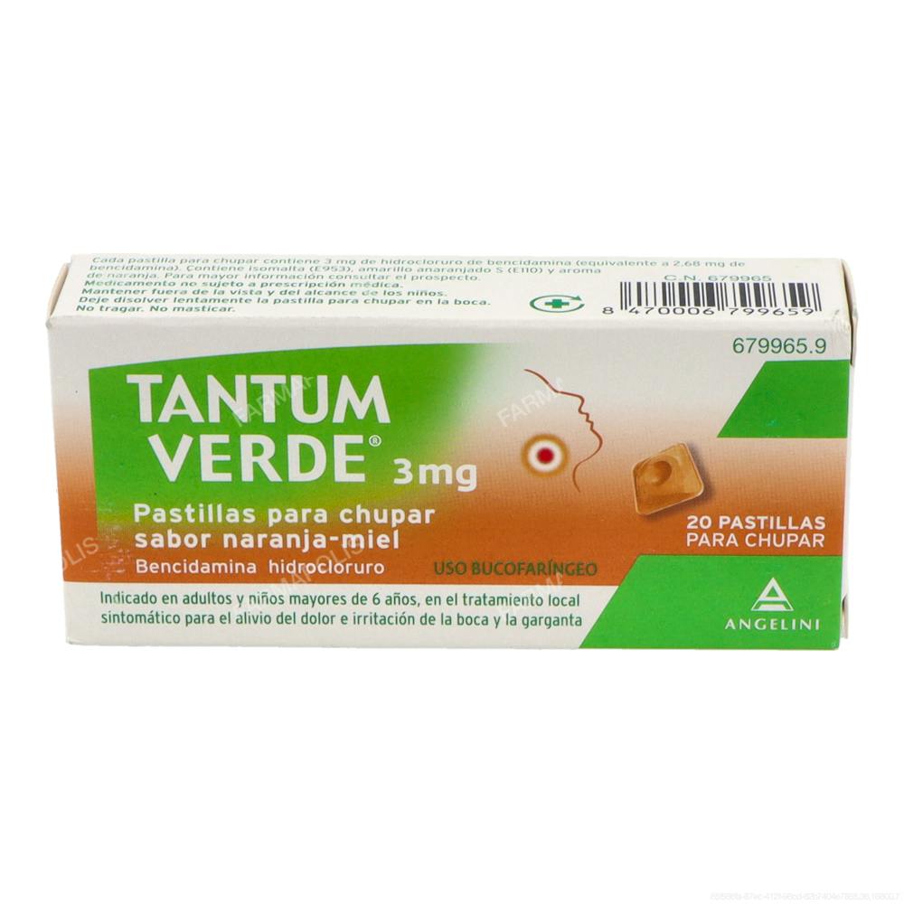 Tantum verde Naranja-Miel
