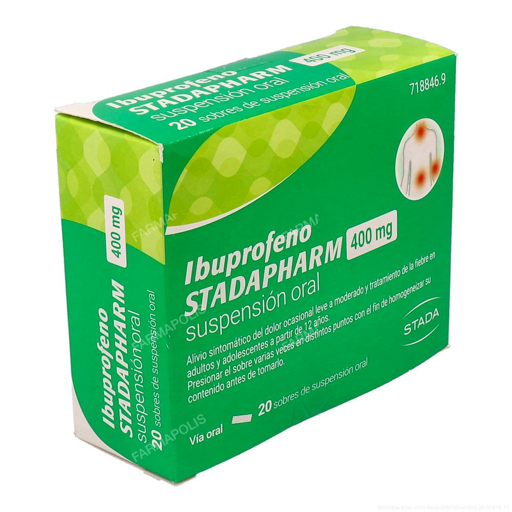 Ibuprofeno stadapharm 400mg